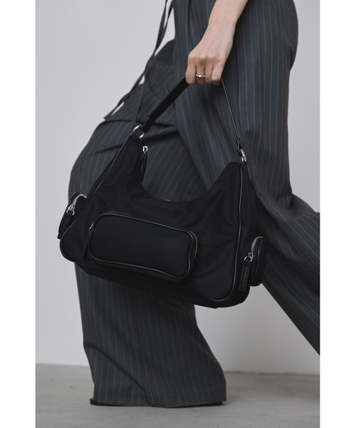 「un/neu」 2WAYバッグ FREE チャコールグレー レディース_画像3