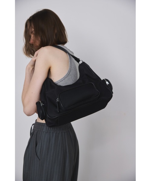 「un/neu」 2WAYバッグ FREE チャコールグレー レディース_画像6