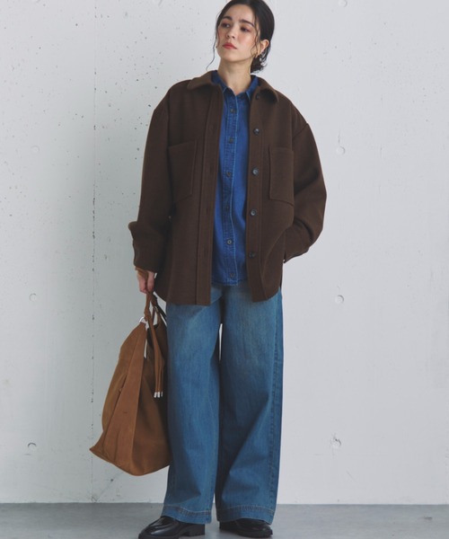 「DOUX ARCHIVES」 ジャケット 38 ブラウン レディースの画像