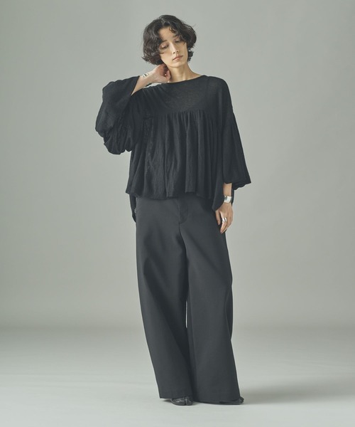 「Curensology」 パンツ 36 ライトブラウン レディース_画像5