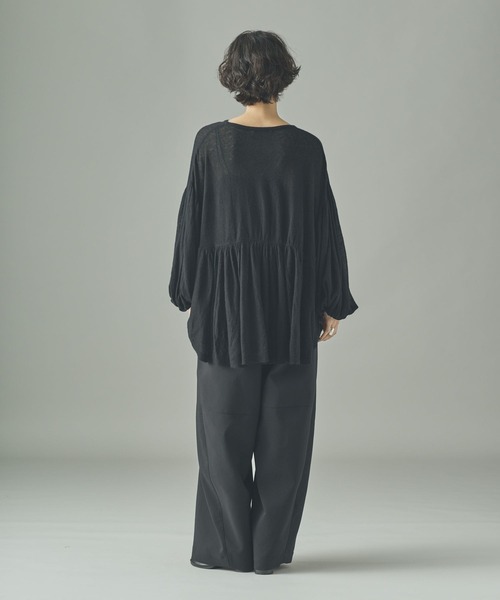 「Curensology」 パンツ 36 ライトブラウン レディース_画像7