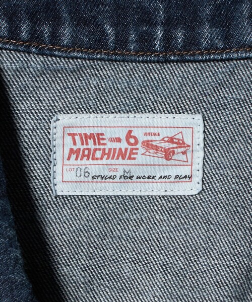 6 デニムジャケット gジャン 「timemachine」CHEMICAL G JACKET
