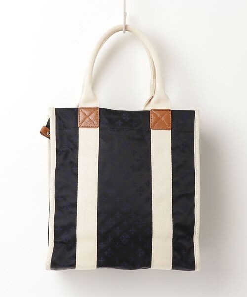 「russet」 トートバッグ - ネイビー レディース_画像2