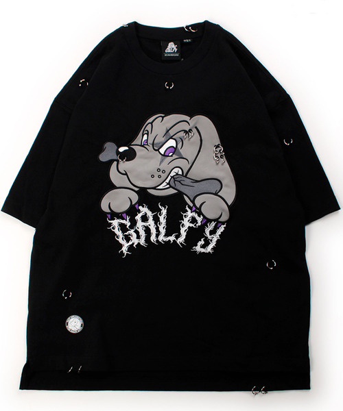 GALFY（ガルフィー） tシャツ 「GALFY/ガルフィー」バチバチピアスTee