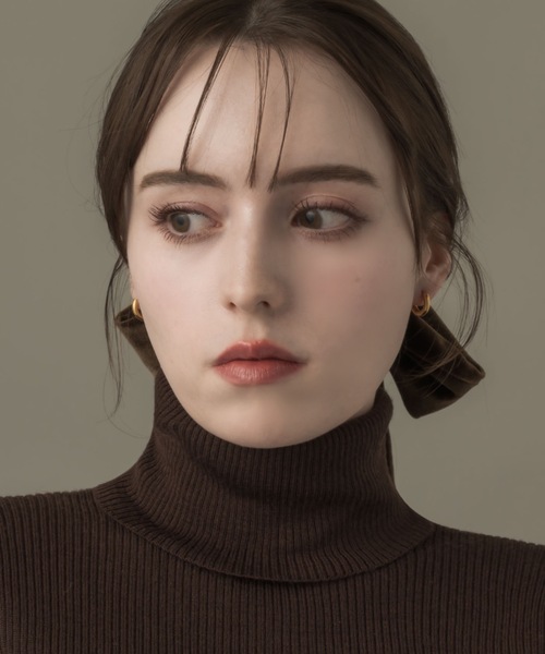 「muku」 ヘッドドレス FREE ブラウン レディース_画像9