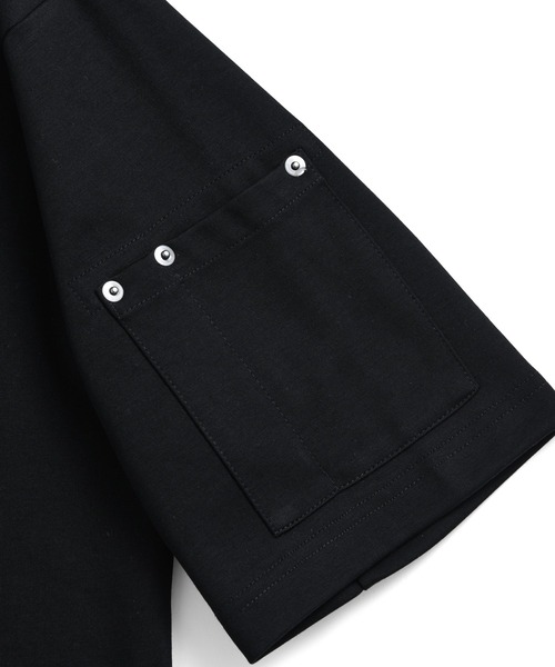 「TAION」 7分袖Tシャツ M ホワイト メンズ_画像7