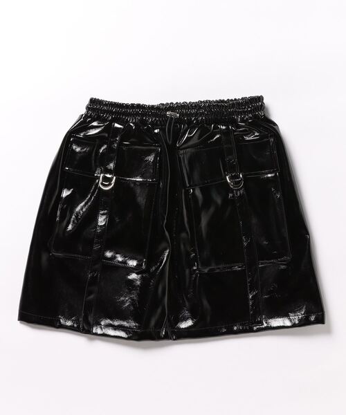 新品lilLily スカート ブラック lilLilly（リルリリー） ミニスカート FREE ブラック レディース
