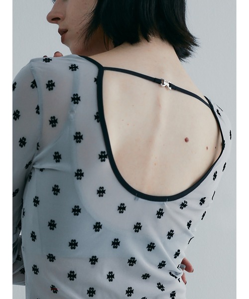 「SORIN」 長袖カットソー 38 ブラック レディース_画像6