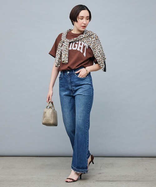 「Rie Miller」 デニムパンツ S ブラック レディース_画像2