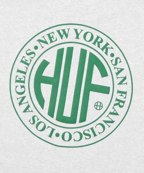 「HUF」 長袖Tシャツ X-LARGE ブラック メンズ_画像2
