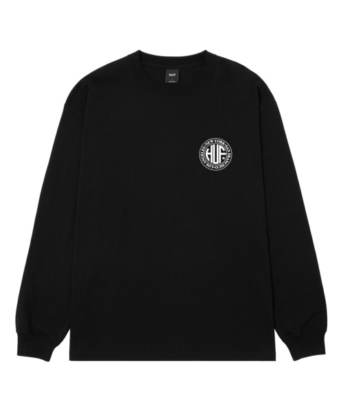 「HUF」 長袖Tシャツ X-LARGE ブラック メンズ_画像3