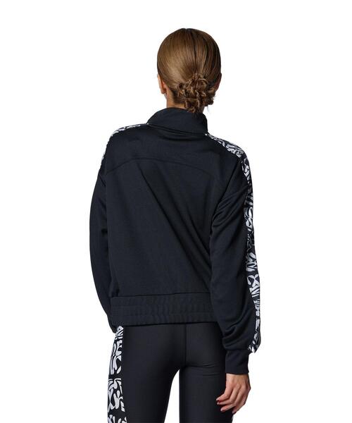 「UNDER ARMOUR」 ジャージブルゾン L ブラック レディース_画像2