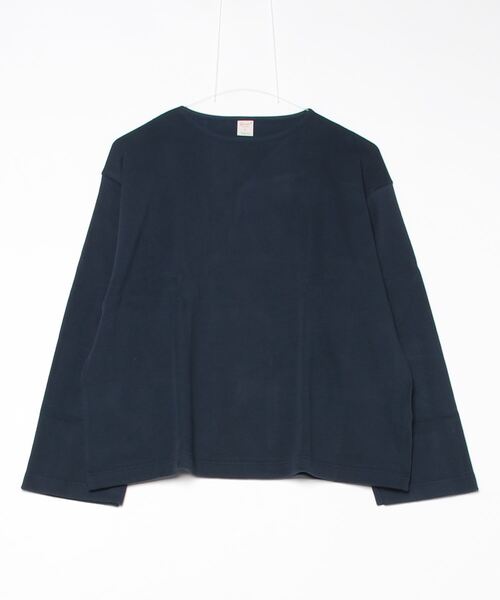 「gicipi」 長袖カットソー ONE SIZE ネイビー レディース_画像2