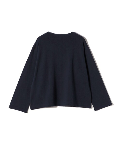 「gicipi」 長袖カットソー ONE SIZE ネイビー レディース_画像5