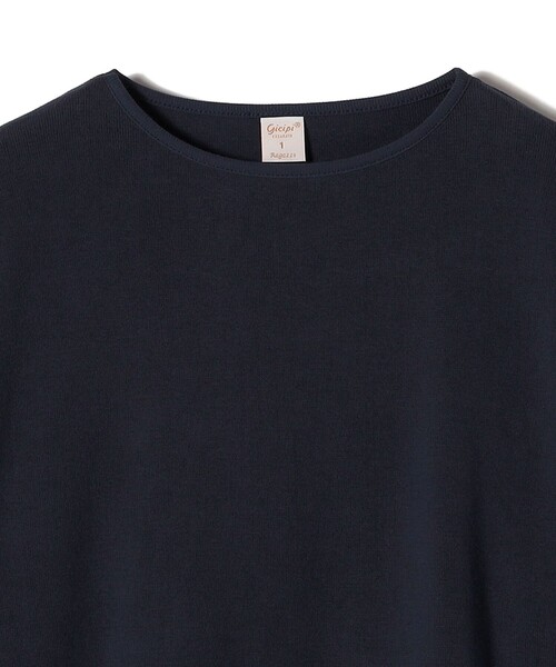 「gicipi」 長袖カットソー ONE SIZE ネイビー レディース_画像6