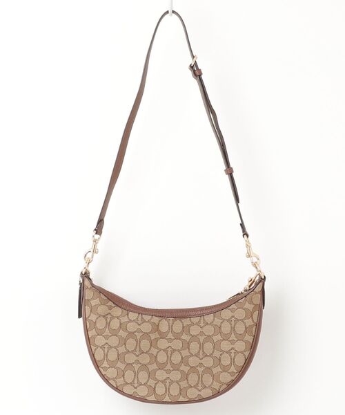 値下げ　COACH 2way ショルダーバッグ ブラウン COACH（コーチ） 2WAYバッグ - ブラウン レディース : ZOZOTOWN Yahoo