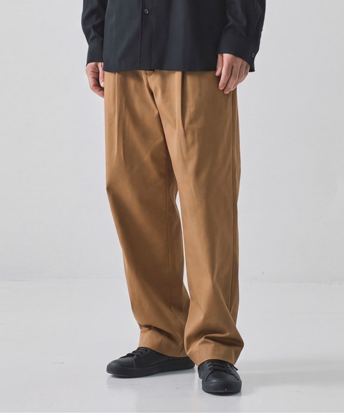 markaware（マーカウェア） スラックス DOUBLE PLEATED EASY TROUSERS