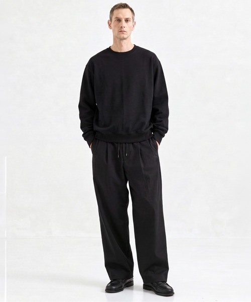 MARKAWARE スラックス markaware（マーカウェア） スラックス DOUBLE PLEATED EASY TROUSERS