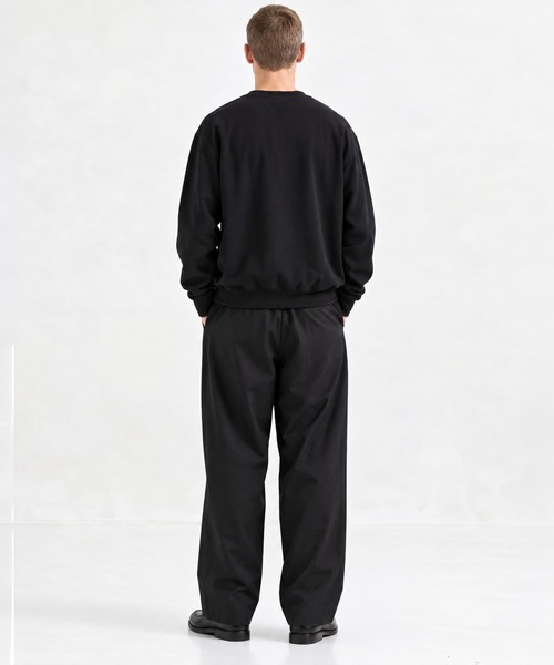 markaware（マーカウェア） スラックス DOUBLE PLEATED EASY TROUSERS