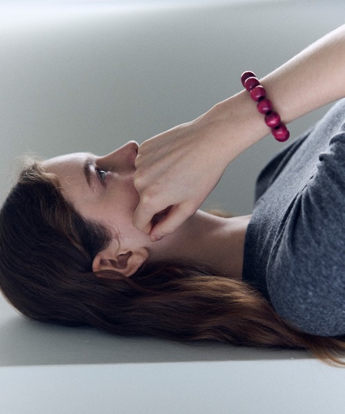 whoseA（フーシー） ヘアゴム Wood Ball HairTie＆Bracelet / ウッド