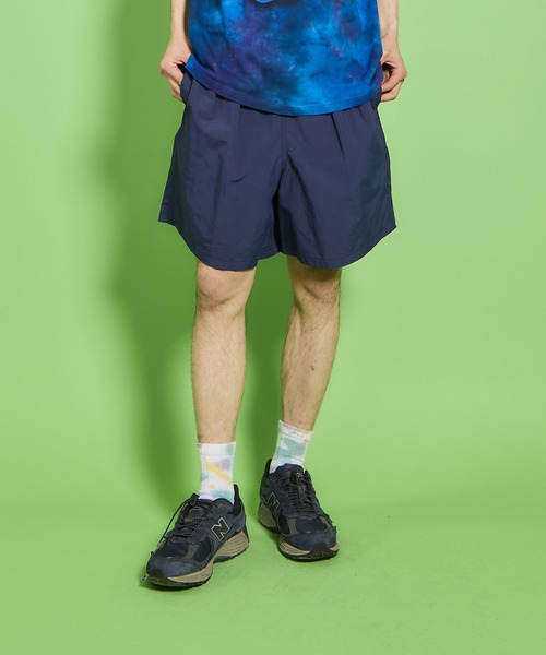 ★boohoo★ バック 刺繍入り ショート パンツ トラック スーツ BURLAP OUTFITTER パンツ TRACK SHORT / トラックショーツ