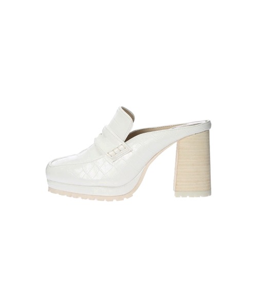 ALEXIA STAM（アリシアスタン） ローファー Square Toe Loafer Mules 