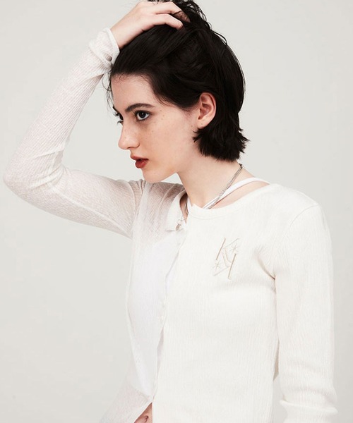 カーディガン KIRSH UNBALANCE CARDIGAN LS アンバランス カーディガン レディース