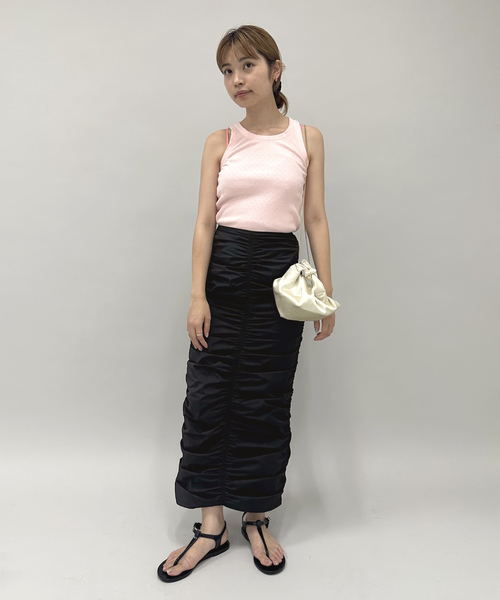 LULU シャーリングスカート EDIT. FOR LULU（エディットフォールル）の「シャーリング