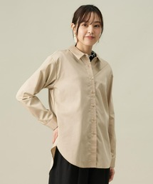 ブラウス シャツ サイドタブワイドシャツ レディース BRICK HOUSE by TOKYO SHIRT ブラウス シャツ 形態安定ノー
