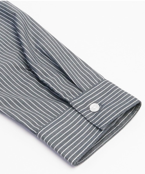 ISSEY MIYAKE スタンドカラー プルオーバーシャツ コットン 綿 長袖 ISSEY MIYAKE スタンドカラー プルオーバーシャツ コットン 綿 長袖