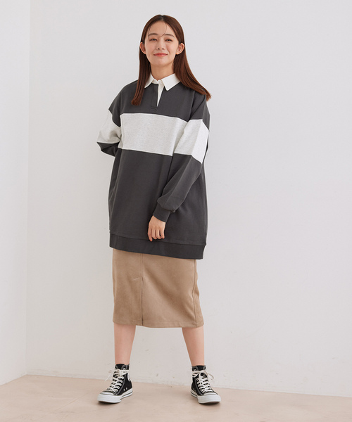 ラガーシャツプルオーバー♡ JAYRO BIGラガーシャツ レディース : ZOZOTOWN Yahoo!店 - 通販