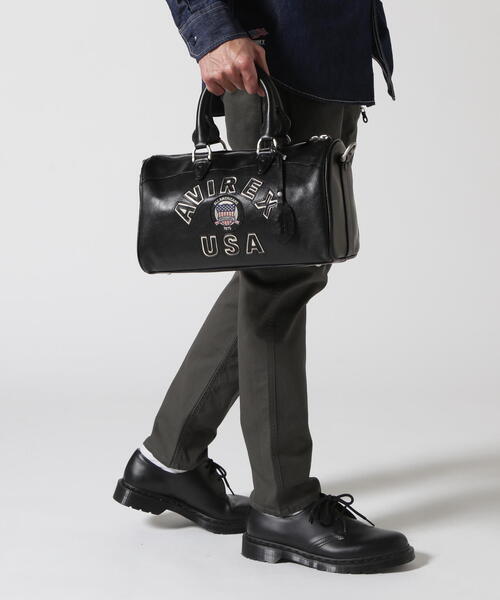 AVIREX ボストンバッグ VARSITY MINI DUFFLE BAG/バーシティー