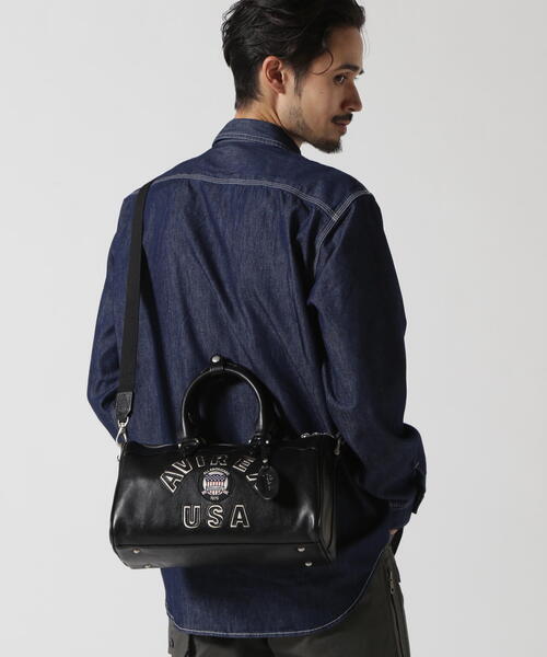 AVIREX ボストンバッグ VARSITY MINI DUFFLE BAG/バーシティー