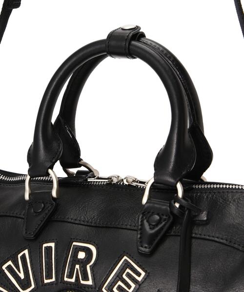 AVIREX（アヴィレックス） ボストンバッグ VARSITY LEATHER MINI