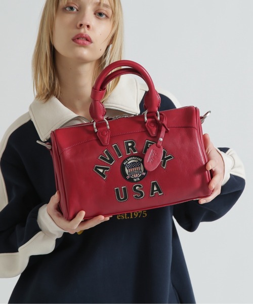 AVIREX ボストンバッグ 楽天市場】アビレックス バッグ ミニ ボストンバッグ メンズ 本革