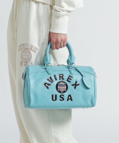 AVIREX ボストンバッグ VARSITY MINI DUFFLE BAG/バーシティー