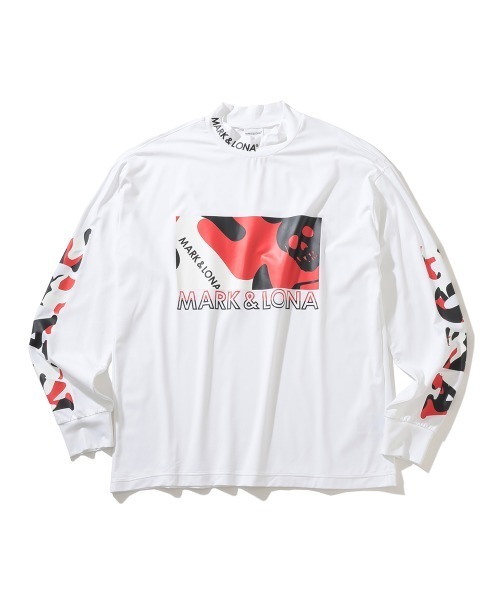 MARK&LONA tシャツ Cray Mock Neck Shirts | MEN メンズ