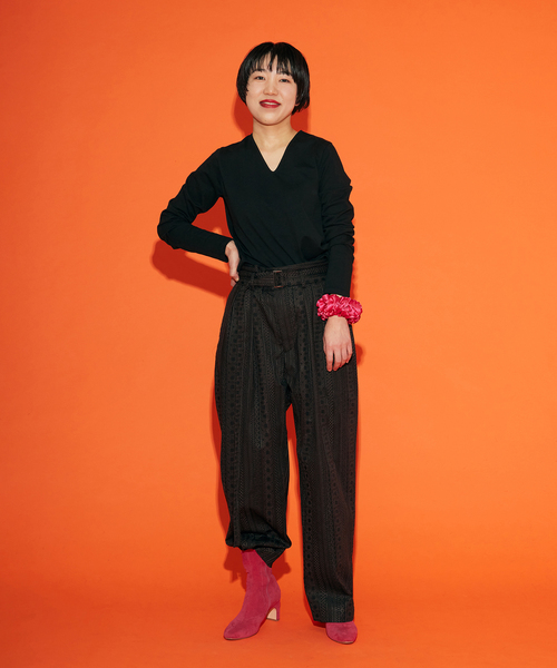 CITYSHOP tシャツ Tシャツ レディース 「THE MOOD」 V-NECK