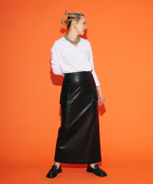 CITYSHOP tシャツ Tシャツ レディース 「THE MOOD」 V-NECK