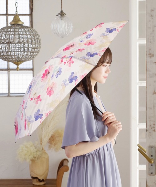 折りたたみ傘 レディース おしゃれ 軽量 晴雨兼用 花柄 DRESS+ 折りたたみ傘 傘 晴雨兼用 レディース 花柄 : ZOZOTOWN