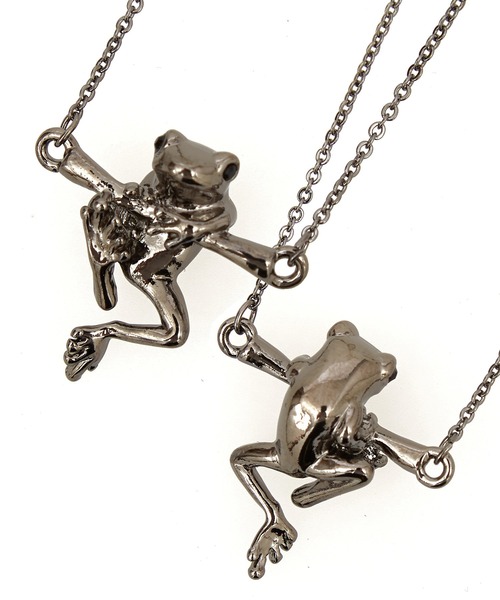 アレルギー対応 ネックレス an meets zakka カエルショートネックレス