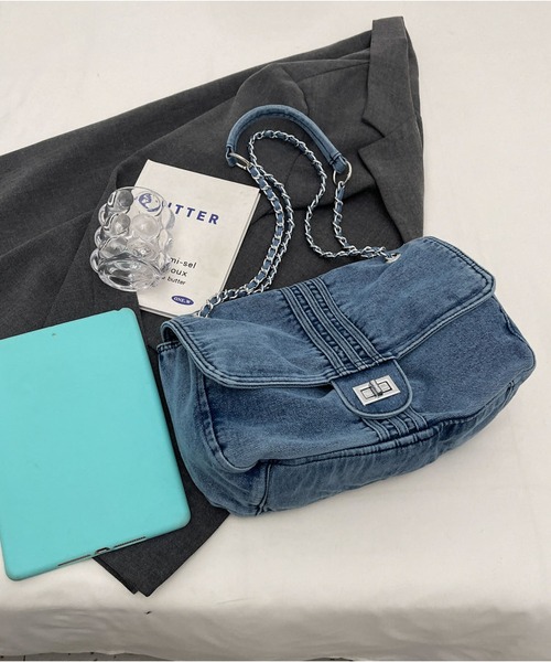 韓国【  jeans】ロゴショルダーバッグ＊追跡送料込 24ssbacn111a02.jpg