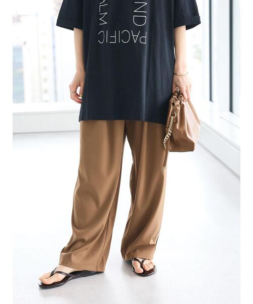 CRAFT STANDARD BOUTIQUE パンツ サイド配色パイピングパンツ