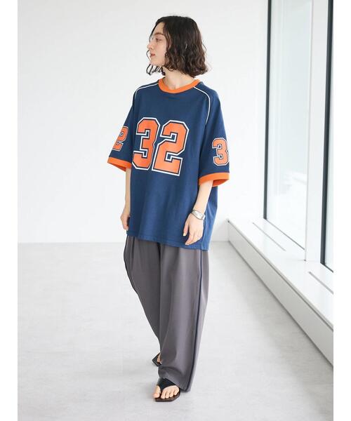 CRAFT STANDARD BOUTIQUE パンツ サイド配色パイピングパンツ
