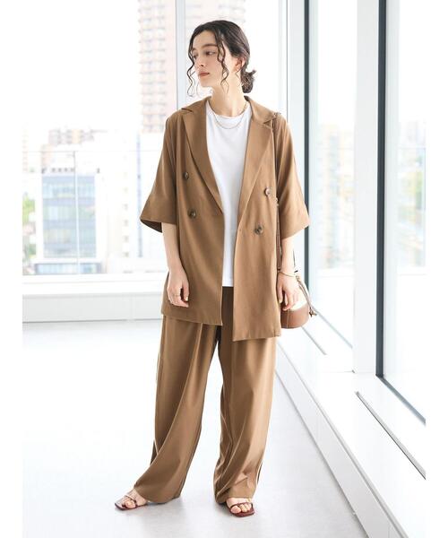 CRAFT STANDARD BOUTIQUE パンツ サイド配色パイピングパンツ