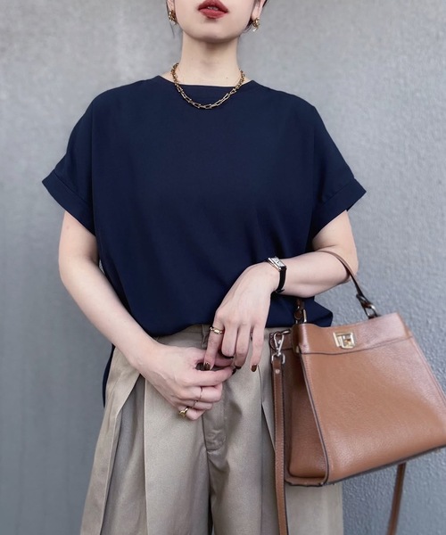 Emma Taylor（エマテイラー） リネンシャツ ブラウス シャツ 半袖