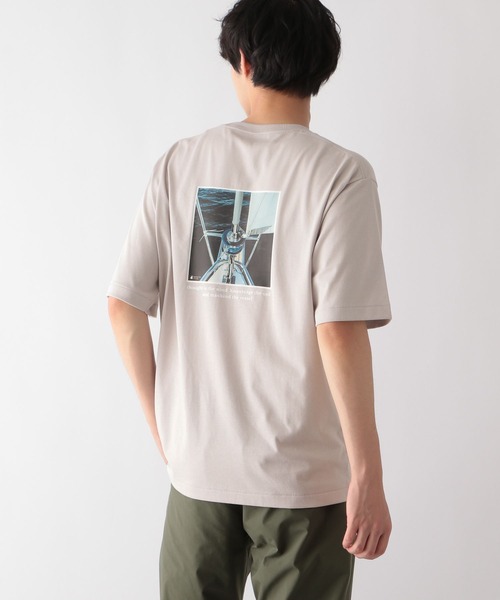 安心の追尾発送/関税込み☆   クルーネックロゴT 新品】EN ROUTE アンルート ロゴ刺繍クルーネックTシャツ
