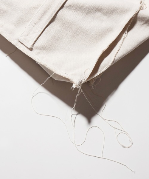 ショルダーバッグ cut off fringe shoulder bag / カットオフフリンジショルダーバッグ メンズ レディース | Camphor wood | 09