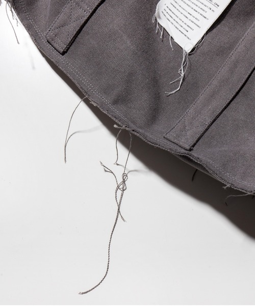 ショルダーバッグ cut off fringe shoulder bag / カットオフフリンジショルダーバッグ メンズ レディース | Camphor wood | 21