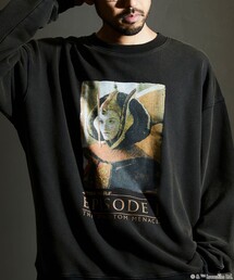 work work ワークワーク　スターウォーズジップトレーナーSグレー FREAK'S STORE トレーナー スウェット FREAK'S STORE/フリークス